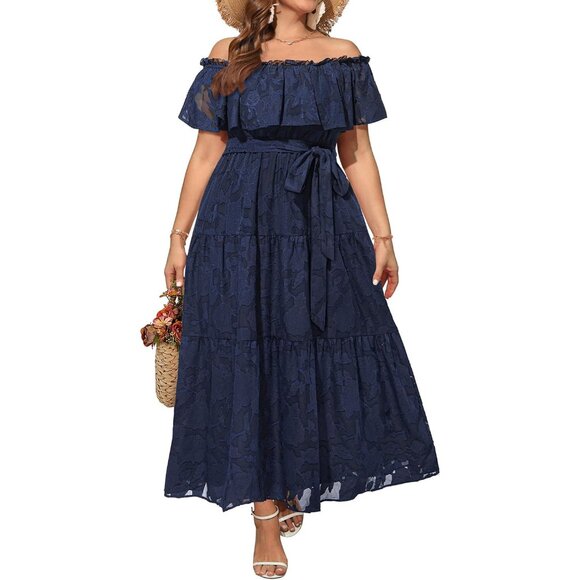 sachin and babi light blue dress Spring Summer Floral Dresses for Women 2026 Chiffon Empire Waist Puff  Sleeve Midi Beach Sundress Boho Vacation Outfits (Blue,Small) at Amazon  Women's Clothing store